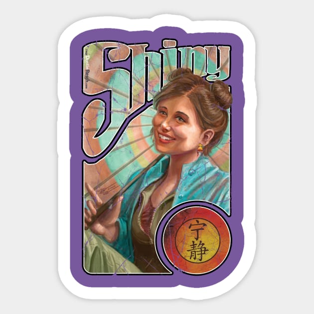 Firefly: Shiny Kaylee Sticker by Dustin Resch